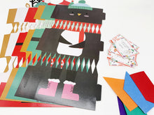 Load image into Gallery viewer, 6 x Festive Friends Make and Fill DIY Christmas Crackers
