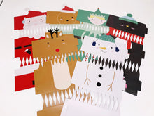 Load image into Gallery viewer, 6 x Festive Friends Make and Fill DIY Christmas Crackers

