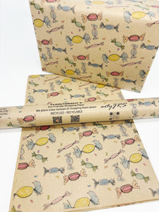 NEW Sweets - Recycled Kraft Wrapping Paper