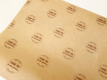 Load image into Gallery viewer, Thank you for your purchase - Printed Business Packaging Kraft Paper
