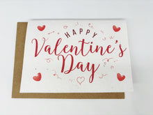 Load image into Gallery viewer, Valentines Day Plantable Seed Paper Card
