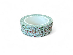 Christmas Fir and Berries Washi Tape (15mm x 10m)
