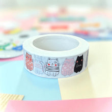 Load image into Gallery viewer, Cat Washi Tape (15mm x 10m)
