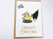 Load image into Gallery viewer, Christmas Diggers - Plantable Christmas Seed Card
