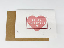 Load image into Gallery viewer, Valentines - Love Heart Plantable Seed Card
