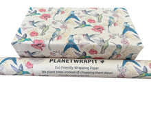 Load image into Gallery viewer, Hummingbird - Recycled Kraft Wrapping Paper
