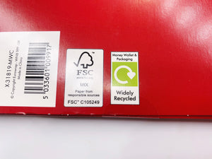 Recyclable Christmas Gonk Kraft Money Wallets (x4)