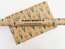 Load image into Gallery viewer, Daffodil - Recycled Kraft Wrapping Paper
