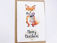 Load image into Gallery viewer, Christmas Fox - Plantable Christmas Seed Card
