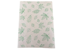 Load image into Gallery viewer, Green Leaf - Recycled Kraft Wrapping Paper
