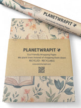 Load image into Gallery viewer, Books - Recycled Kraft Wrapping Paper
