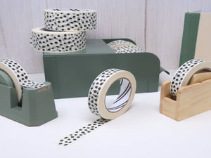 Dalmatian Print Tape (24mm x 50mm) - Biodegradable Parcel Tape