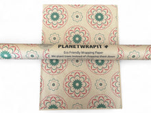 Load image into Gallery viewer, Kaleidoscope - Recycled Kraft Wrapping Paper
