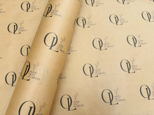 Load image into Gallery viewer, Add your Logo Custom Branded Paper - Printed Business Packaging Kraft Paper

