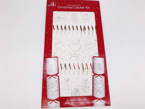 6 x Make and Fill Christmas Crackers - Colour in