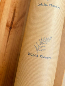 Add your Logo Custom Branded Paper - Printed Business Packaging Kraft Paper