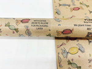 Sweets - Recycled Kraft Wrapping Paper