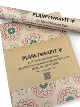 Load image into Gallery viewer, Kaleidoscope - Recycled Kraft Wrapping Paper
