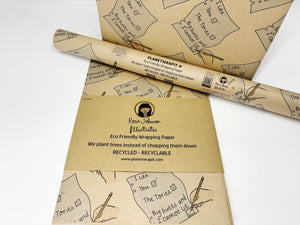 I like Big Butts but not the Tories - Recycled Kraft Wrapping Paper