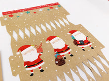 Load image into Gallery viewer, 6 x Make and Fill Christmas Crackers - Santa
