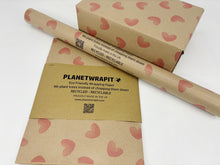 Load image into Gallery viewer, Love Hearts - Recycled Kraft Paper
