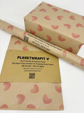 Load image into Gallery viewer, Love Hearts - Recycled Kraft Paper
