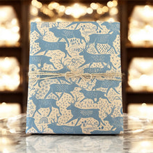 Load image into Gallery viewer, Christmas Reindeer Recycled Kraft Wrapping Paper
