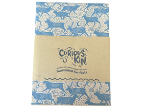 Christmas Reindeer Recycled Kraft Wrapping Paper