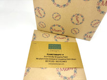 Load image into Gallery viewer, Mothers Day Floral Wreath - Recycled Kraft Wrapping Paper
