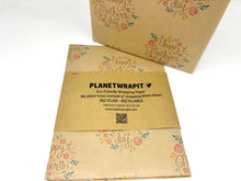 Load image into Gallery viewer, Mothers Day Flowers - Recycled Kraft Wrapping Paper
