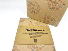 Load image into Gallery viewer, Mothers Day Flowers - Recycled Kraft Wrapping Paper

