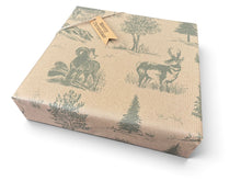 Load image into Gallery viewer, Christmas Stag - Recycled Kraft Wrapping Paper

