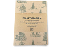 Load image into Gallery viewer, Christmas Stag - Recycled Kraft Wrapping Paper
