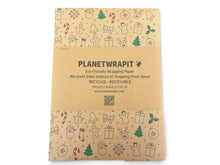 Load image into Gallery viewer, Christmas Fun - Recycled Kraft Wrapping Paper
