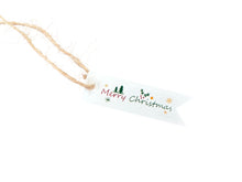 Load image into Gallery viewer, Merry Christmas Colour Mini Gift Tags - Pack of 10

