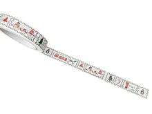 Load image into Gallery viewer, White Christmas Stamps Pattern - Biodegradable Paper Tape
