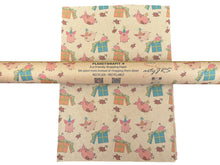 Load image into Gallery viewer, Party Pigs - Recycled Kraft Wrapping Paper
