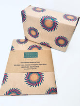 Load image into Gallery viewer, Flame Rotation - Recycled Kraft Wrapping Paper
