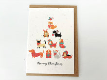 Load image into Gallery viewer, Christmas Dogs - Plantable Christmas Seed Card

