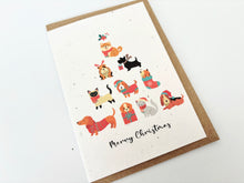 Load image into Gallery viewer, Christmas Dogs - Plantable Christmas Seed Card
