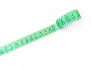Christmas Tree Washi Tape (15mm x 10m)