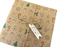 Load image into Gallery viewer, Colourful Christmas Mini Gift Tags - Pack of 10
