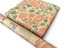 Load image into Gallery viewer, Sunflowers - Recycled Kraft Wrapping Paper
