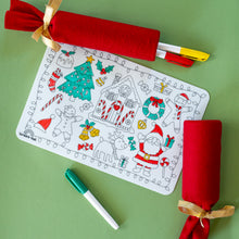 Load image into Gallery viewer, Scribble Mat Christmas Cracker - Reusable Wipe Clean Colouring Mat
