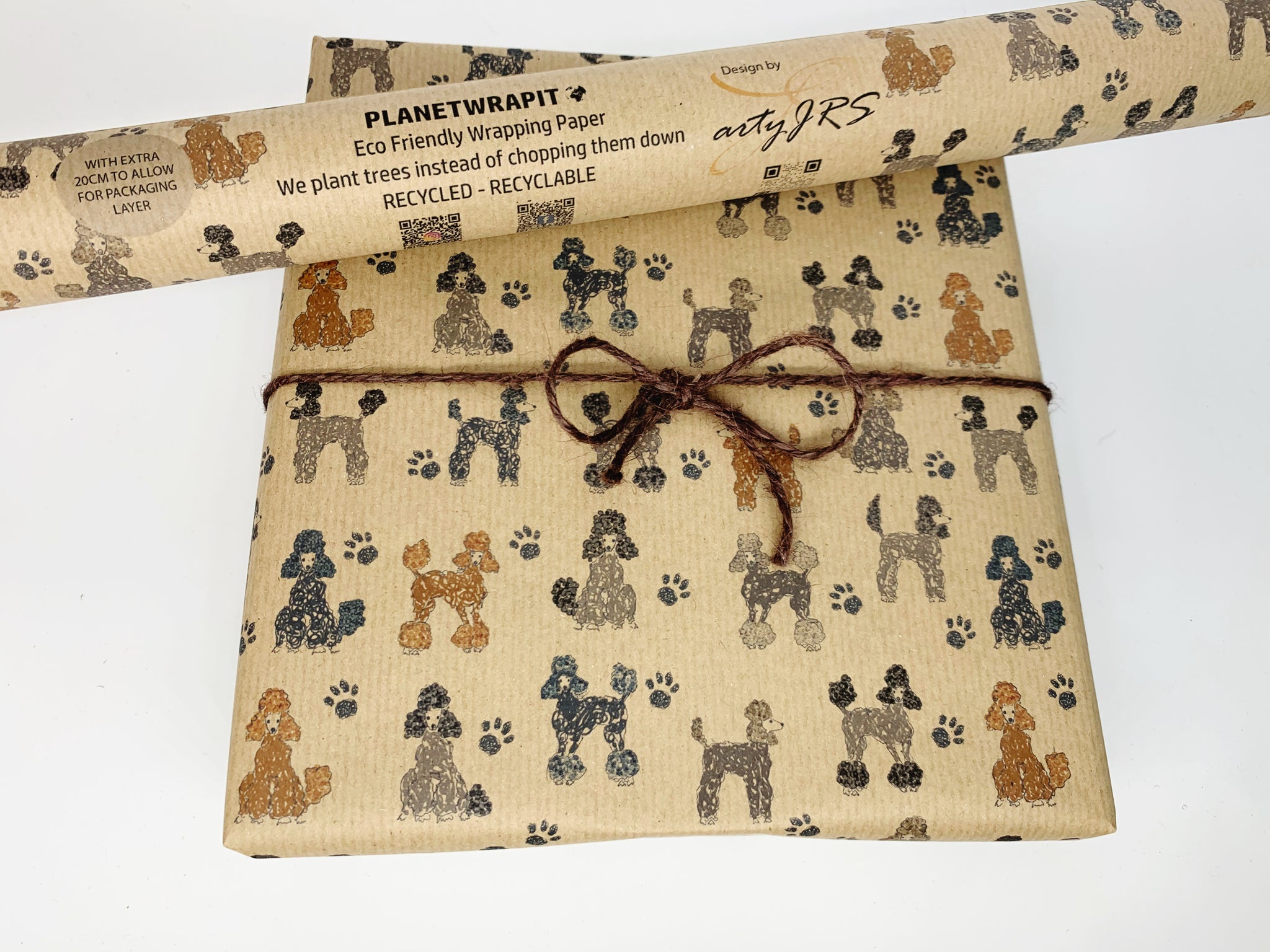 Poodle wrapping hotsell paper