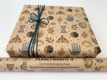 Load image into Gallery viewer, Spellbound - Recycled Kraft Wrapping Paper
