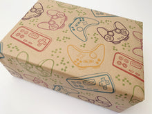 Load image into Gallery viewer, Gamer - Recycled Kraft Wrapping Paper
