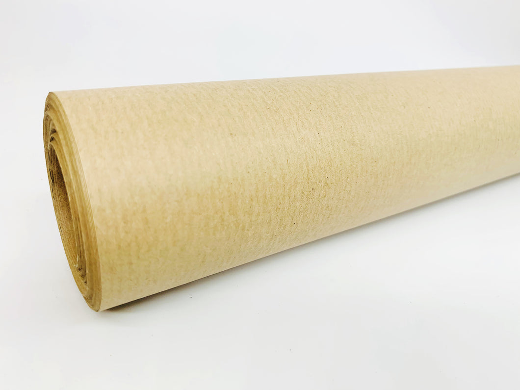 25m Kraft Roll - Recycled Kraft Wrapping Paper