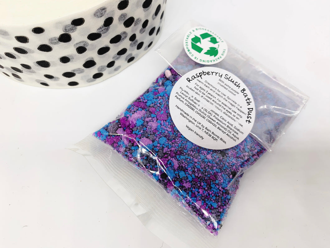 Fizzy Bath Dust Potion - Raspberry Slush