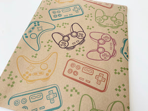 Gamer - Recycled Kraft Wrapping Paper